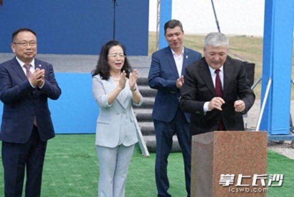 军信股份比什凯克市垃圾科技处置发电项目二期工程奠基